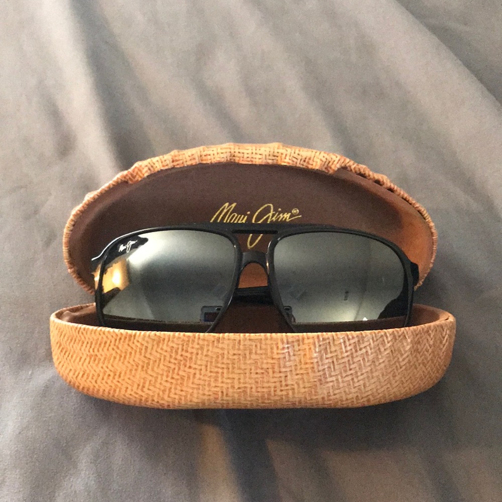 Maui Jim sunglasses silver sword style